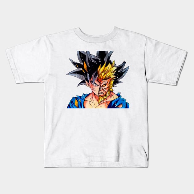 goku from dragon ball super Kids T-Shirt by Bxnny.Arts